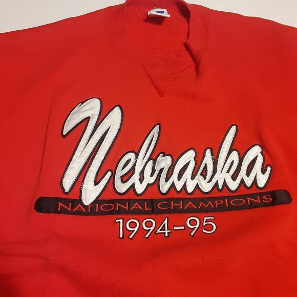 Russell Athletic Other - Vintage 90's Russell Athletic Nebraska Cornhuskers Sweatshirt Size L Made in USA